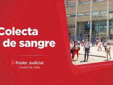 En el Poder Judicial se colectará sangre de todo grupo y factor mañana