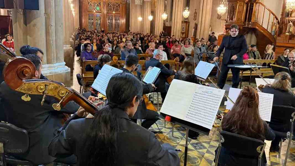 La Orquesta Sinfónica continúa su gira en Rosario de Lerma