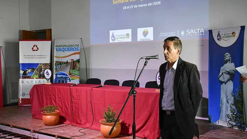 Presentaron la Semana del Agua y el Clima con acciones en Vaqueros y La Caldera