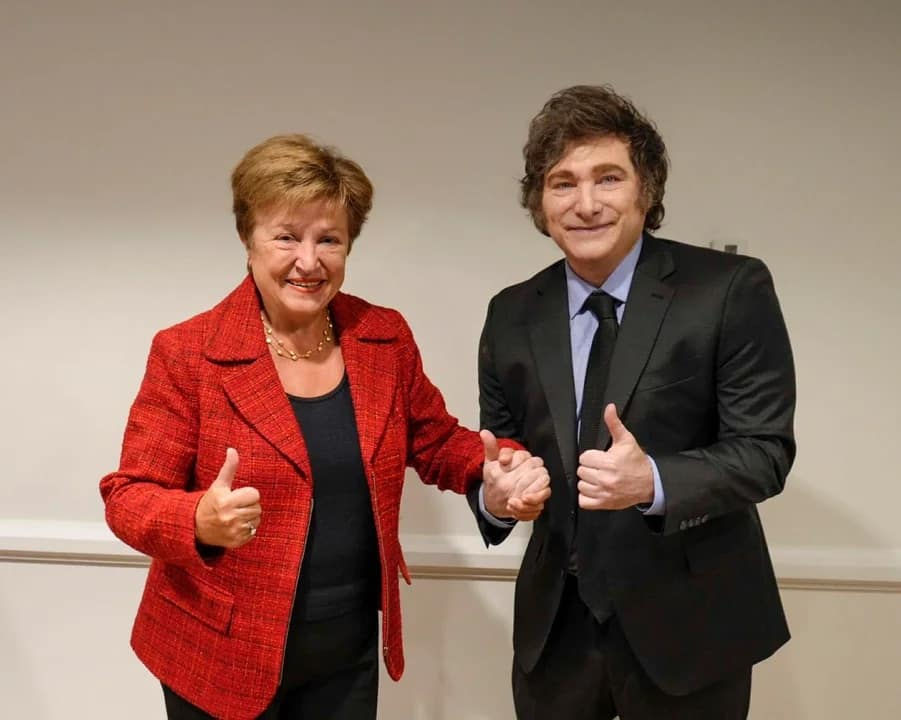 “Es bueno sostener al país": Georgieva aseguró que el FMI y EE.UU. coordinan el apoyo financiero a Argentina