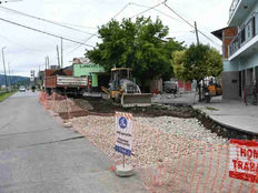 Mejoran una calle muy transitada del barrio Mosconi