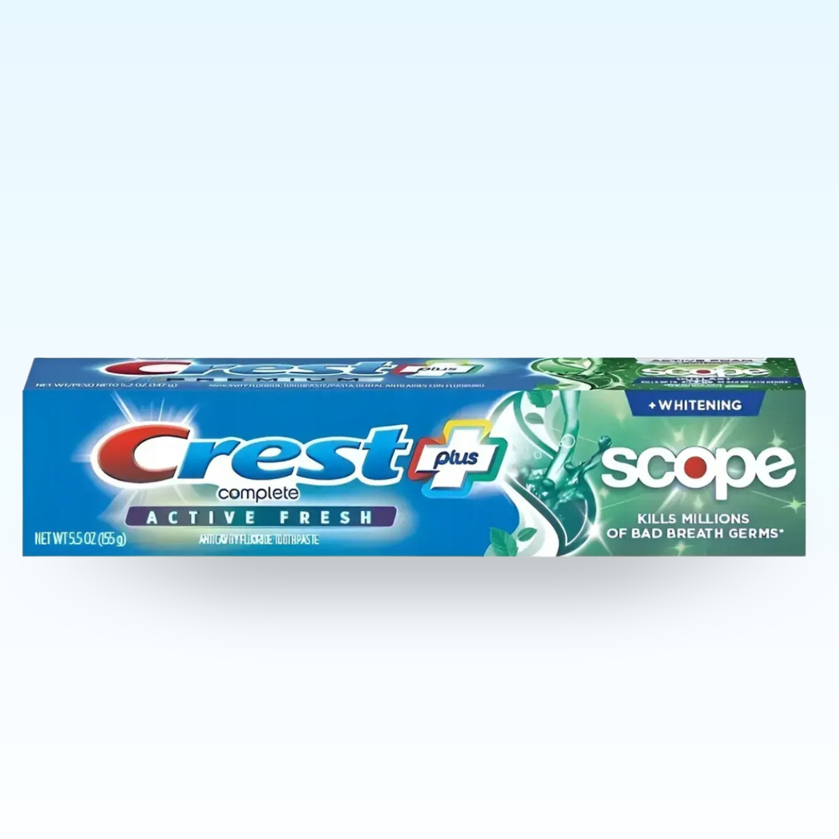Crest Complete Plus Scope Active Fresh 155g