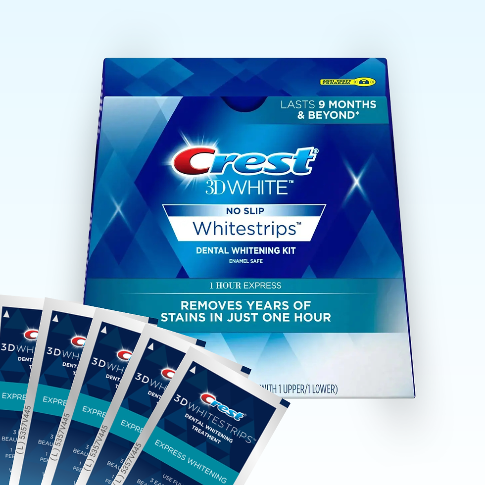 Thumbnail: Траке за избељивање зуба Crest 3D Whitestrips 1 Hour Express