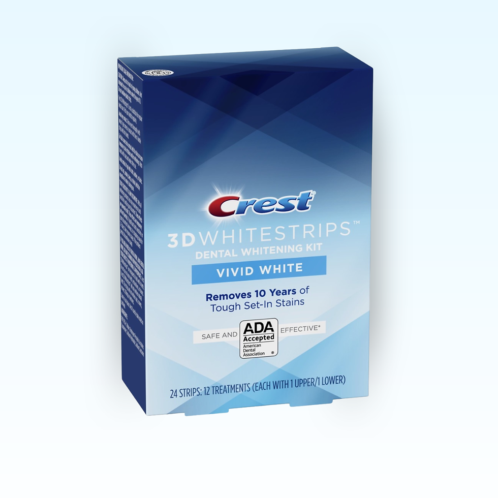 Trakice za izbjeljivanje Crest 3D Whitestrips Vivid