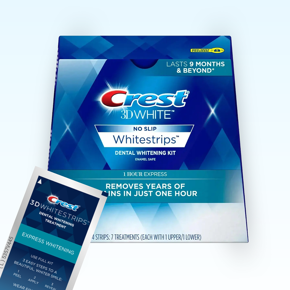 Траке за избељивање зуба Crest 3D Whitestrips 1 Hour Express
