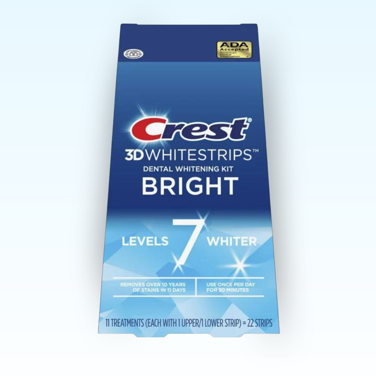 Траке за избељивање зуба Crest Bright 7 Levels Whiter Whitestrips