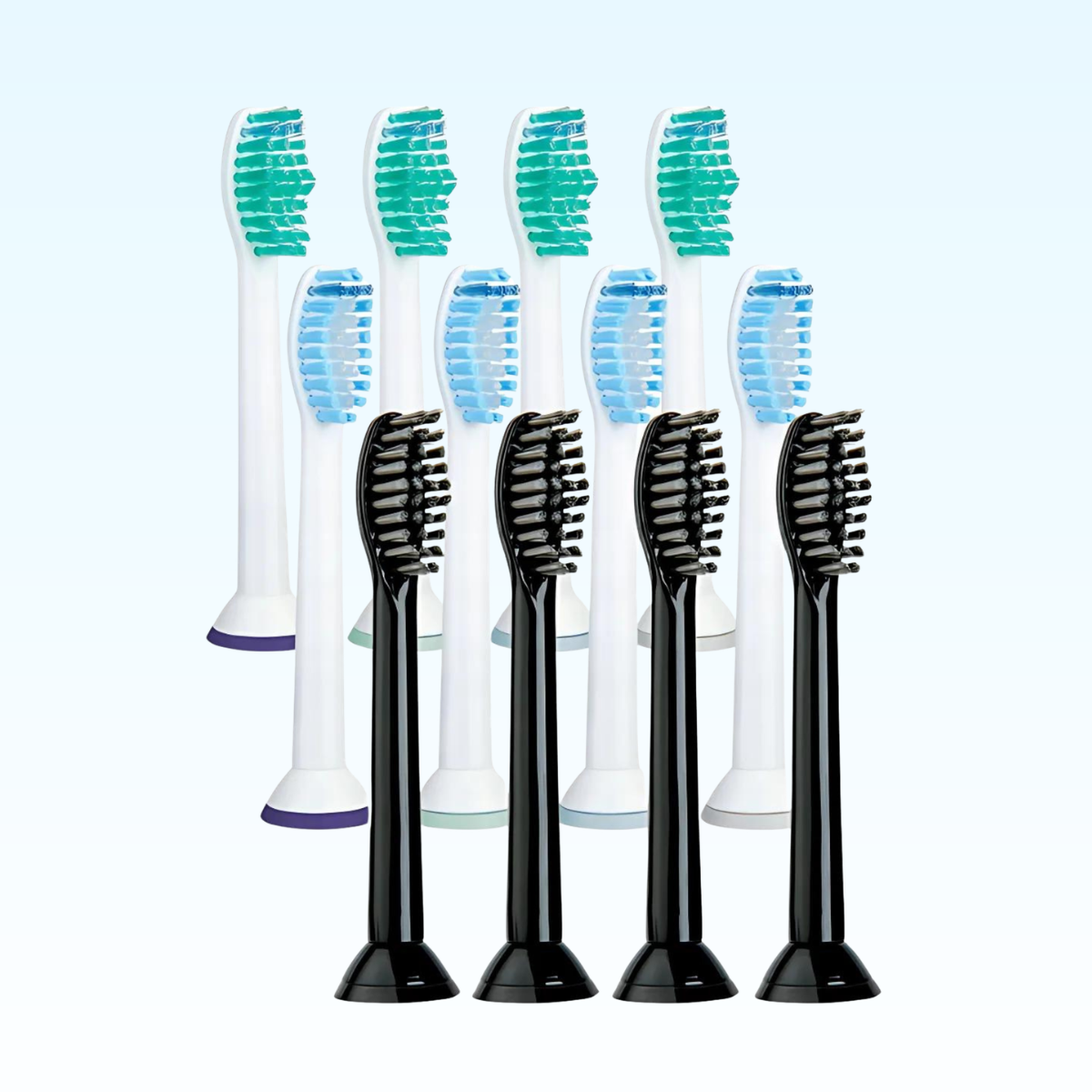 Сет од 12 заменских наставaка за четкице Philips Sonicare – HX6014/HX6054