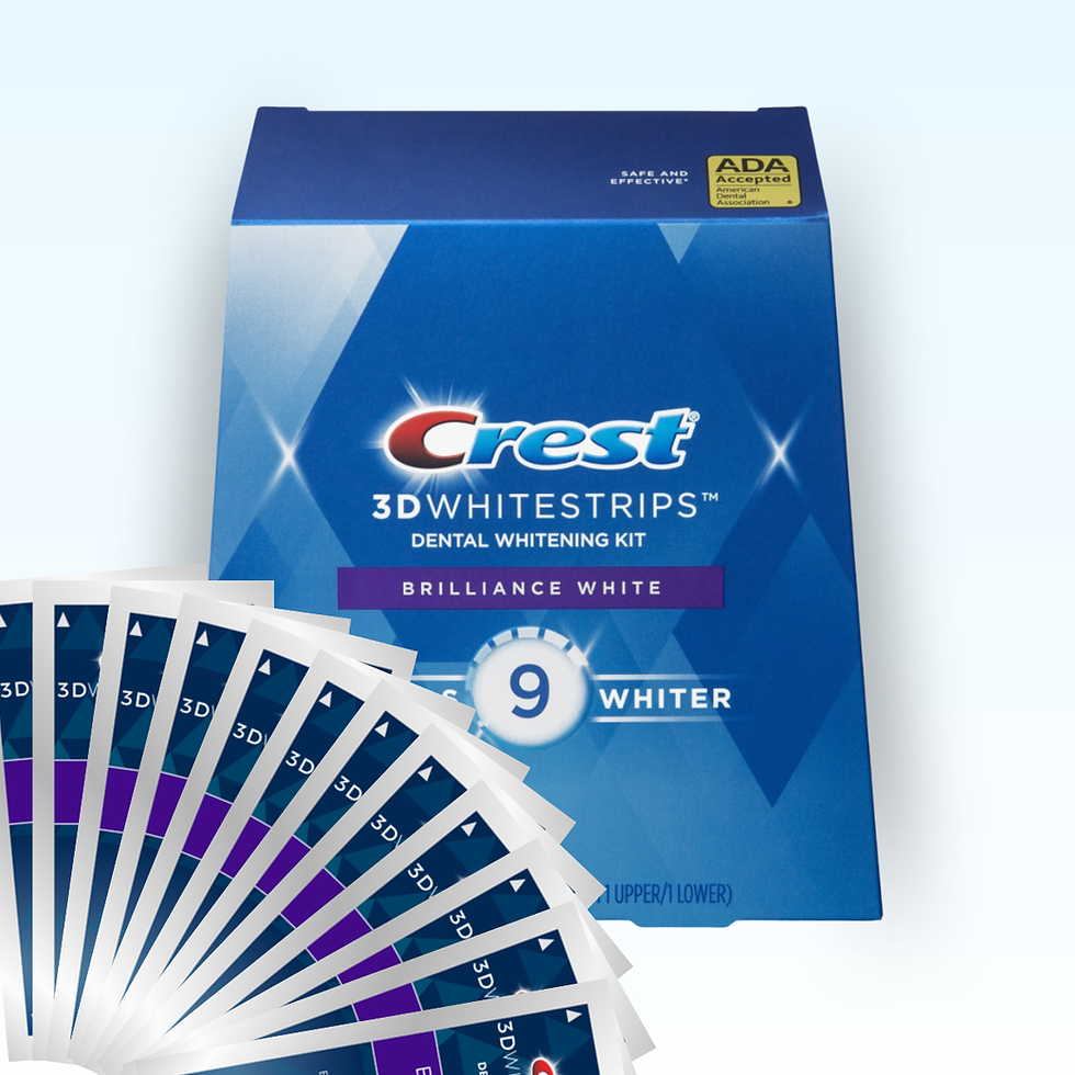 Thumbnail: Траке за избељивање зуба Crest Brilliance White 9 Levels Whiter Whitestrips