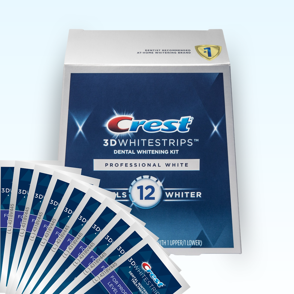Trakice za izbjeljivanje Crest 3D Whitestrips Professional White 12 Levels