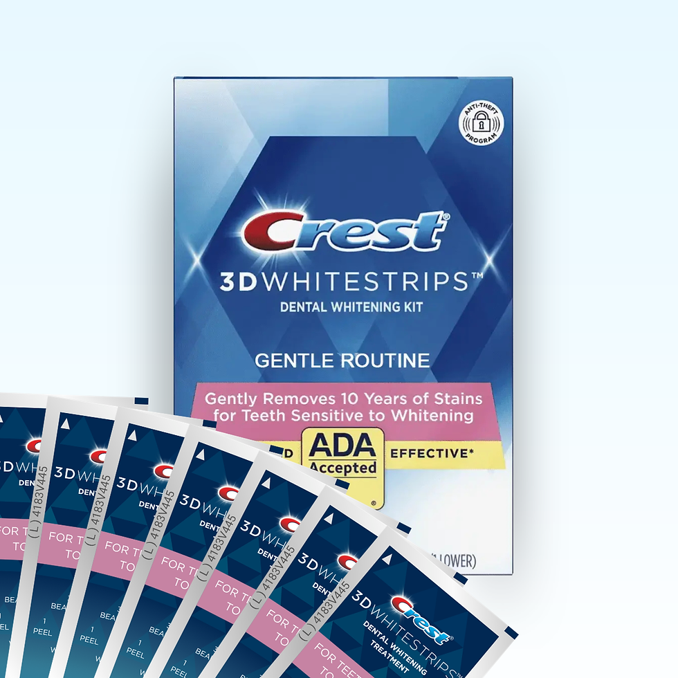 Minijatura: Trakice za izbjeljivanje Crest 3D White Gentle Routine