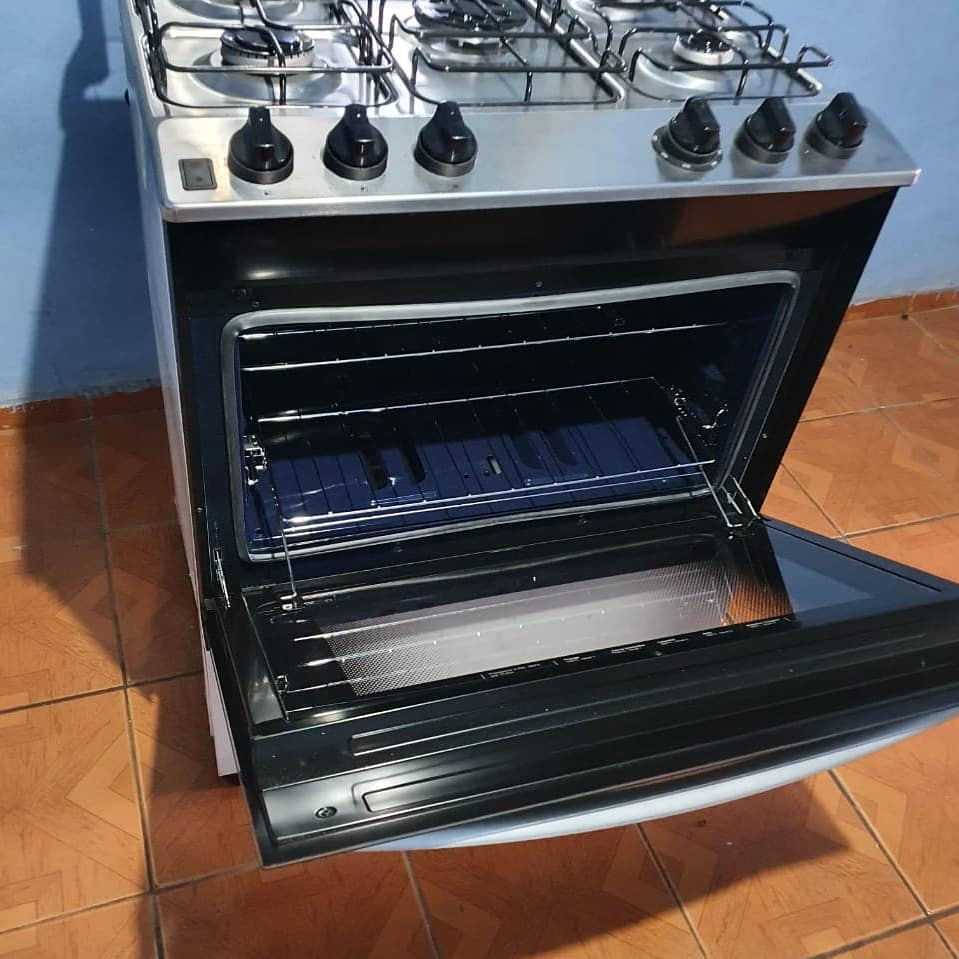 Miniatura: Fogão elétrico Brastemp 5 bocas 