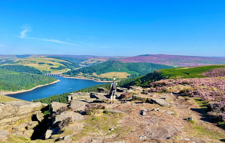 The Blue Lady of the Dark Peak