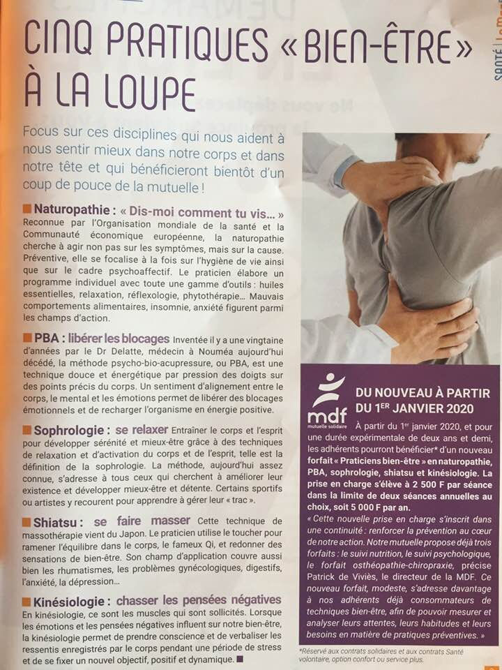 Kinésiologie Ludmilla GUERASSIMOFF