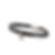 Charm Armband Staal - Zwart