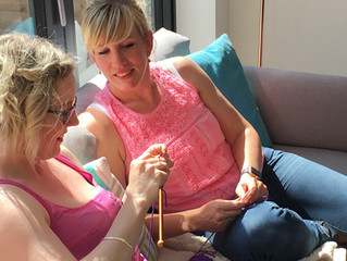 10 steps to learn how to knit