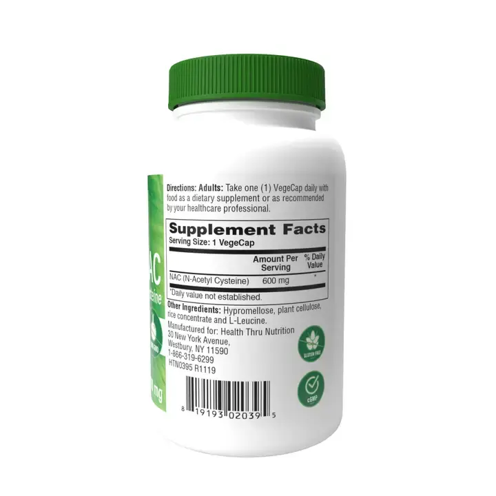 Thumbnail: Health Thru Nutrition N-Acetyl Cysteine (NAC)