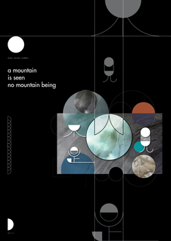 a mountain  is seen no mountain bein