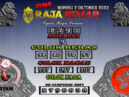 PREDIKSI ANGKA TOGEL AKURAT HK 02/10/2022