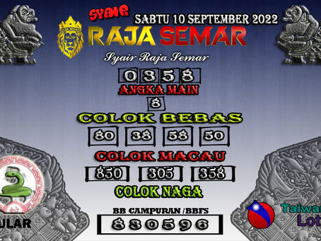 PREDIKSI ANGKA TOGEL TAIWAN 10/09/2022