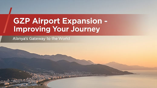 Flughafen Gazipaşa-Alanya (GZP) startet offiziell großes Erweiterungsprojekt