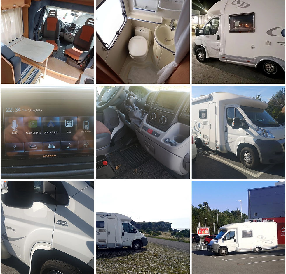 Buy a Swedish-registered Fiat Elnagh Baron 120 L motorhome and enjoy 6 months of free apartment living in Alanya!