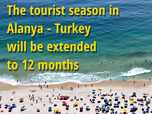 Good news, the Alanya tourist season will be extended until the end of November.