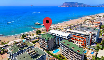 Zekiye Hanım Residence: Nøkkelferdig luksus ved stranden med utsikt over Alanya-slottet!