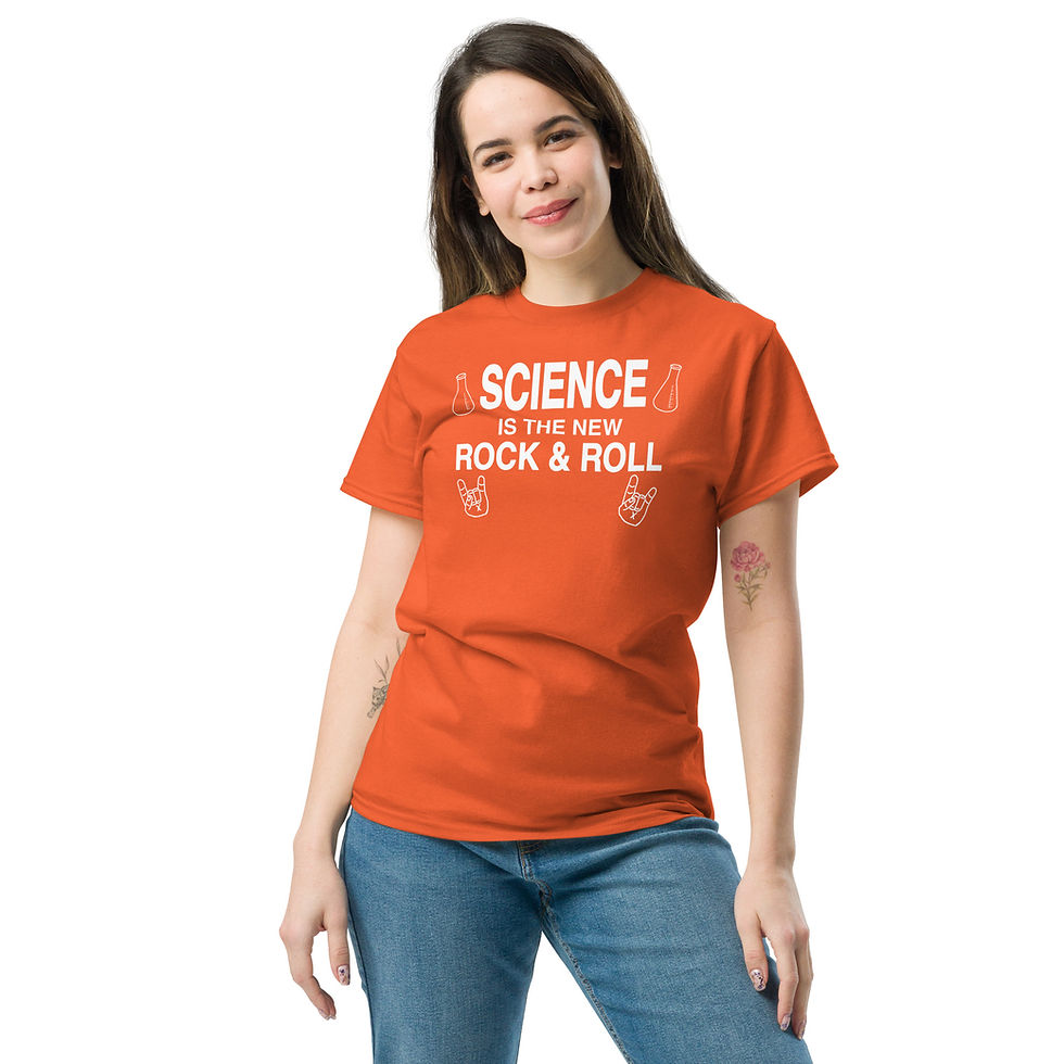 Thumbnail: Science! Rock & Roll! - Unisex T-Shirt