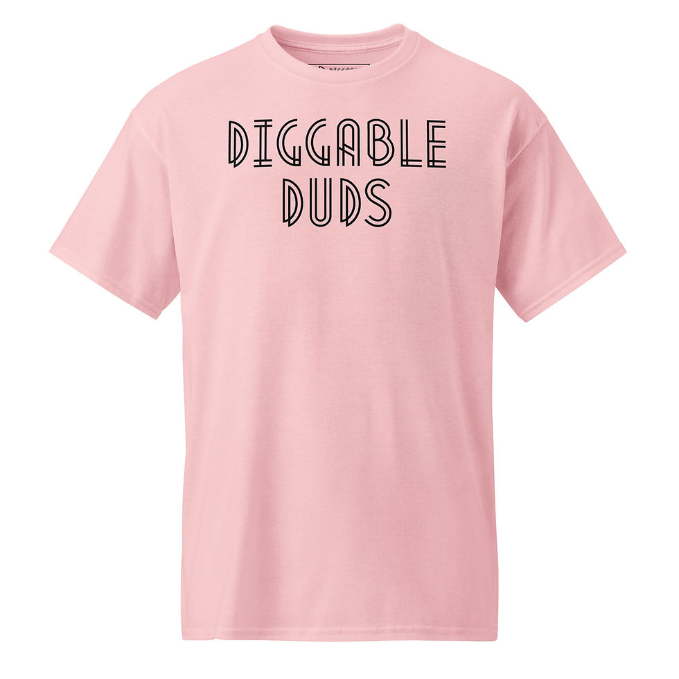 Thumbnail: Diggable Duds - Basic Black Logo Tee