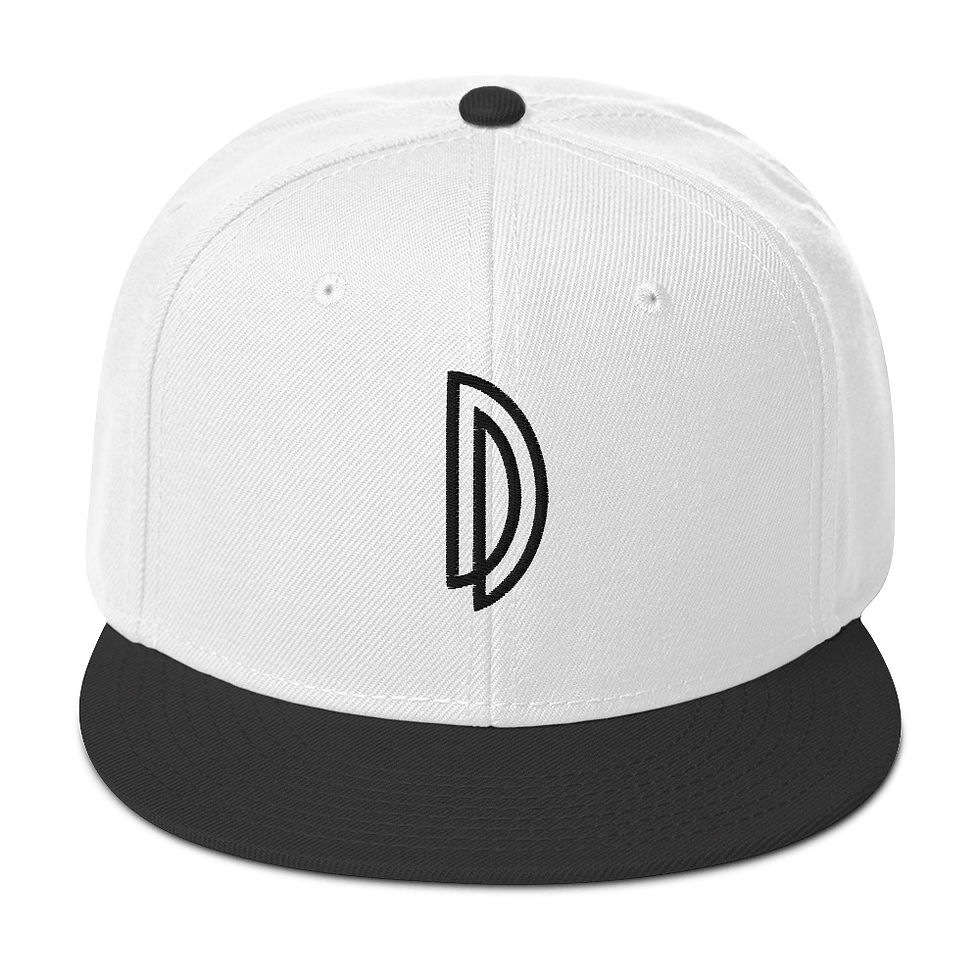Thumbnail: Diggable Duds - Black Logo Snapback