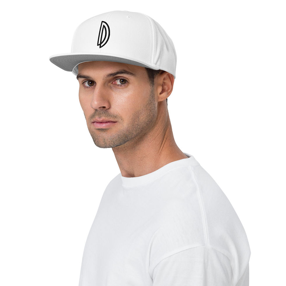 Thumbnail: Diggable Duds - Black Logo Snapback