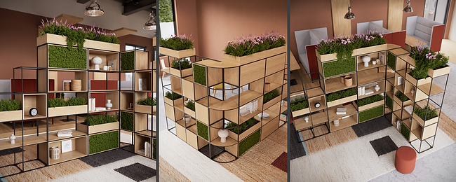 planted furniture