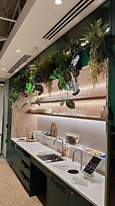 Planted ceiling