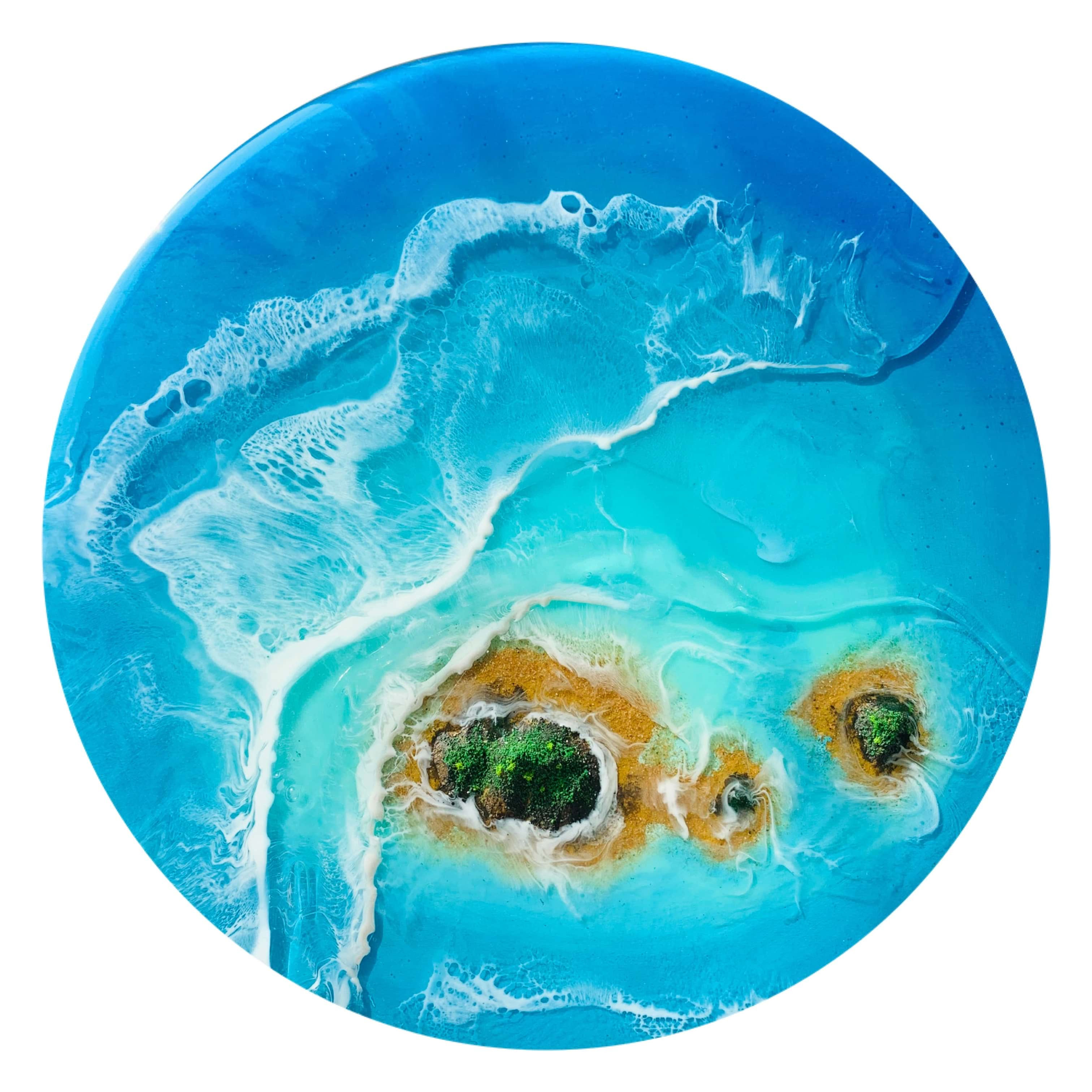 Ocean Skerries | Resin Art | Wall Decor