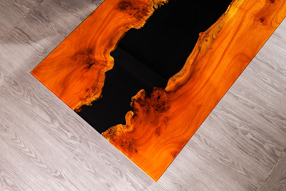 Thumbnail: Dual Horizons River Coffee Table | Jackfruit Wood | Resin River Table