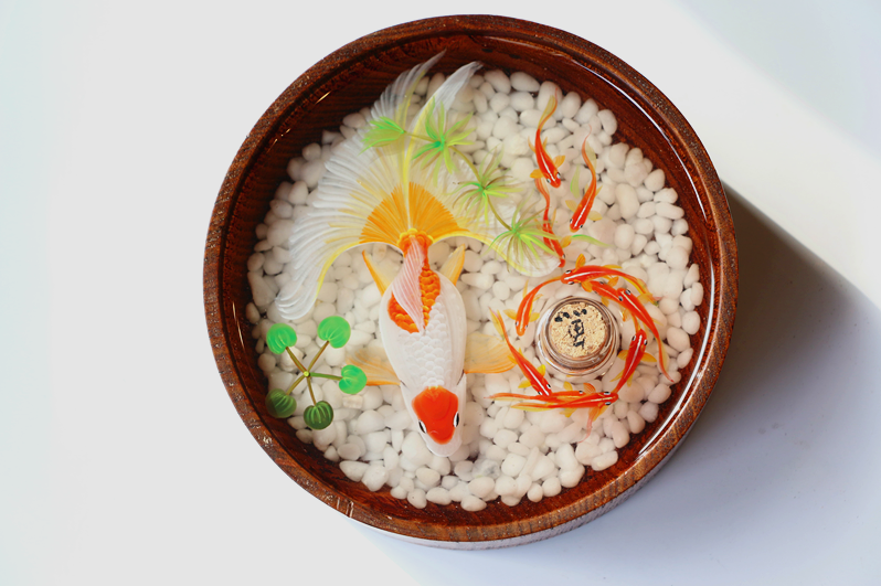 Thumbnail: White Tail Goldfish Resin Art | Essential Oil Diffuser