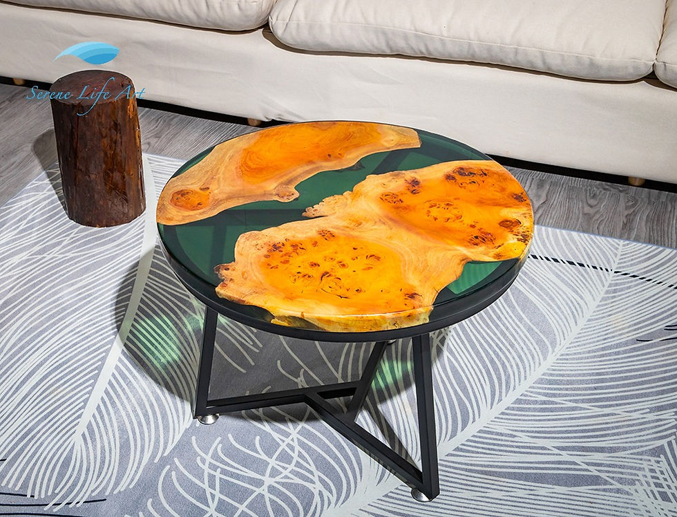 Thumbnail: Umber Earth River Table | Epoxy Resin Table