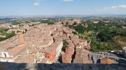 Scenery and inhabitants' residence s