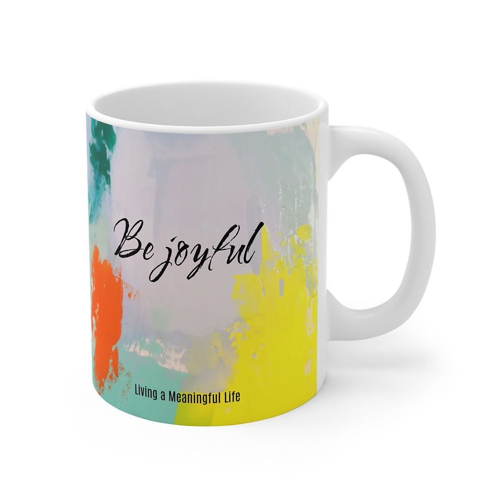 Miniatura: Corazón Radiante. Taza de 325 ml. Arte Abstracto. Edición Grish.