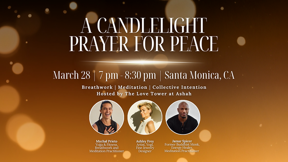 A Candlelight Prayer for Peace