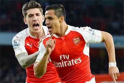 Sanchez sinks West Brom to settle Arsenal nerves