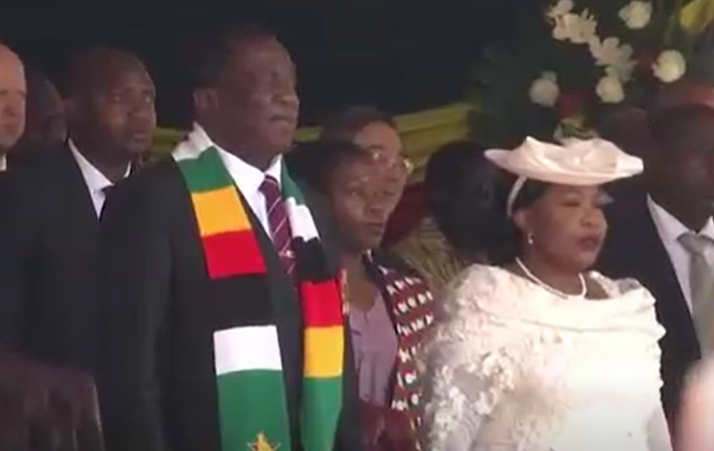 US imposes sanctions on Zimbabwe's president, first lady and 9 top officials