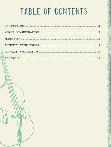 Table of Contents