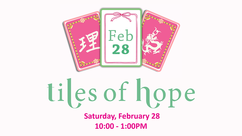 Tiles of Hope (Saturday)