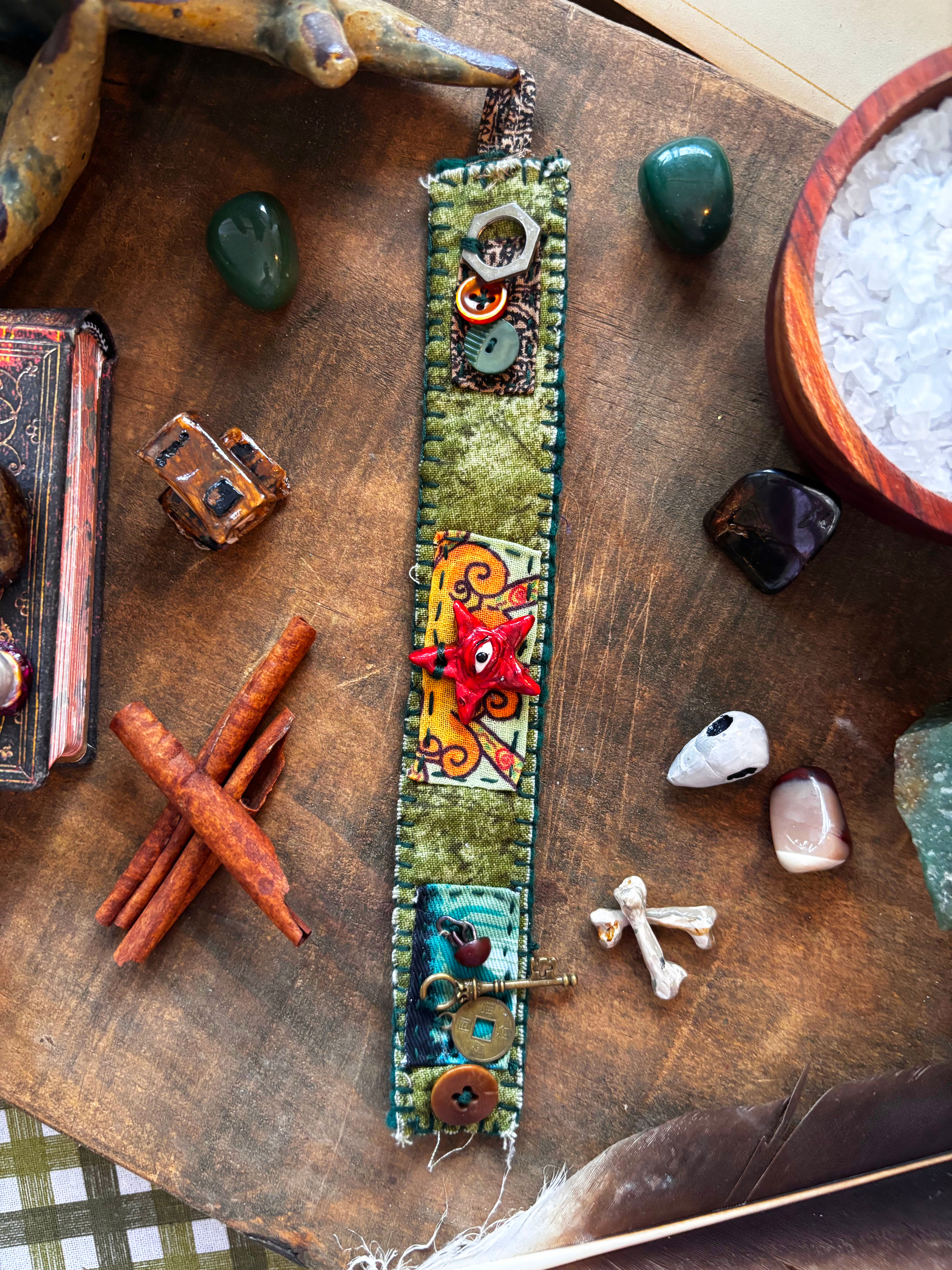 Chains & Charms Cuff