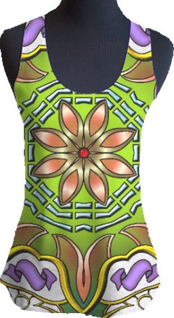 Mandala Rinzai Racerback-T