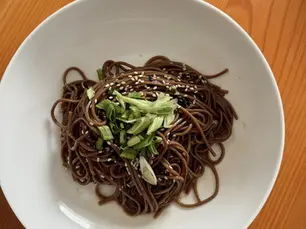 Cold Sesame Soba Noodles
