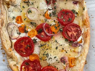Tomato-Ricotta Tart