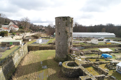 CHATEAU DE MONTAGU  restauration structure patrimoine