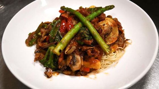 Angel Hair Vegetables